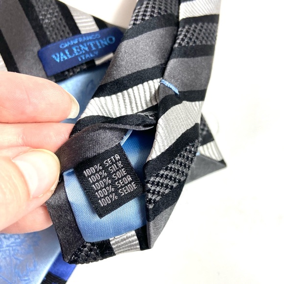 GianFranco Valentino Classy 100% Silk Men's Fashion Neck Tie Lot (3) - Picture 6 of 6